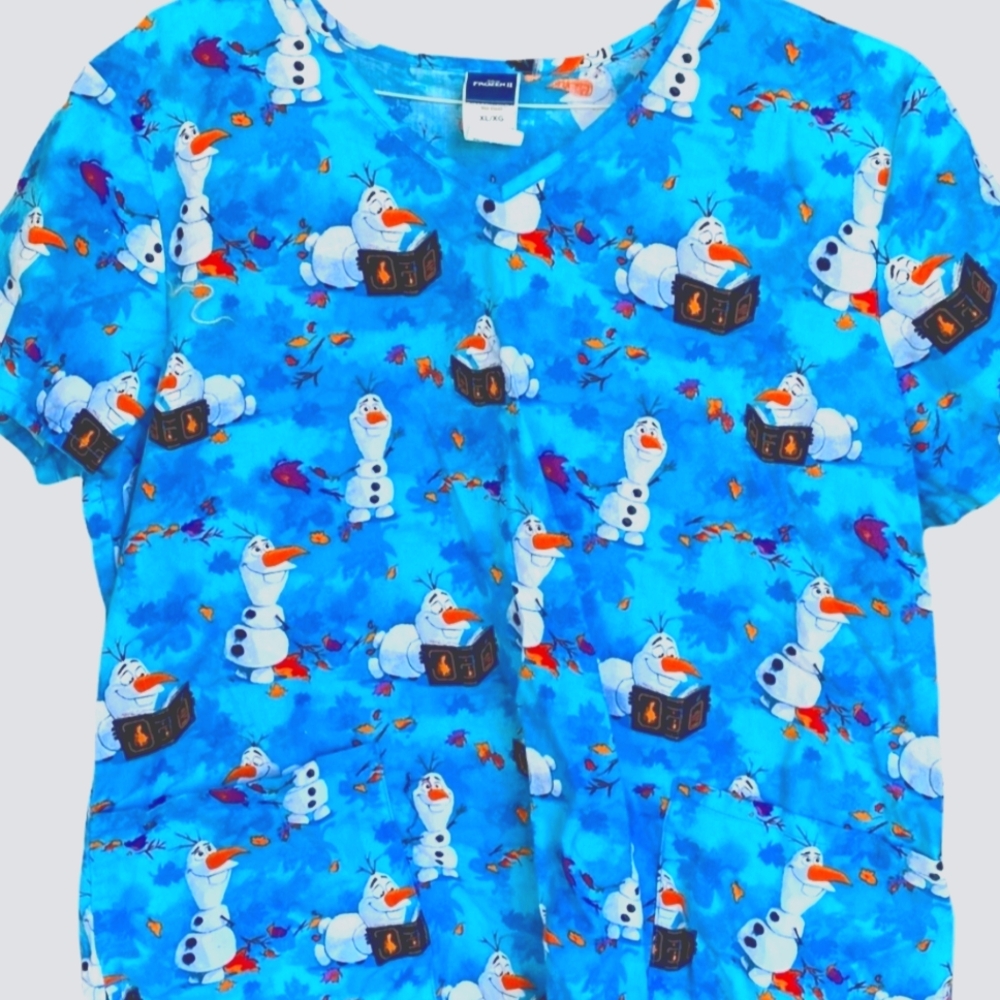 Disney Frozen II Olaf Blue Shirt